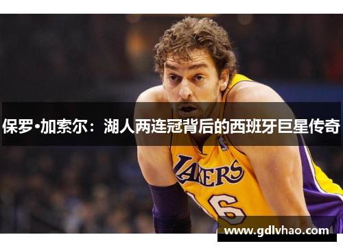 保罗·加索尔：湖人两连冠背后的西班牙巨星传奇